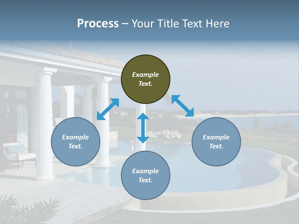 French Luxury Water PowerPoint Template