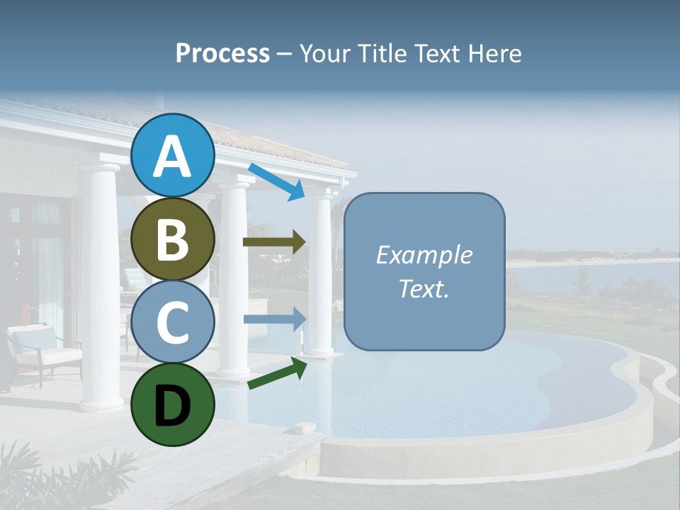 French Luxury Water PowerPoint Template
