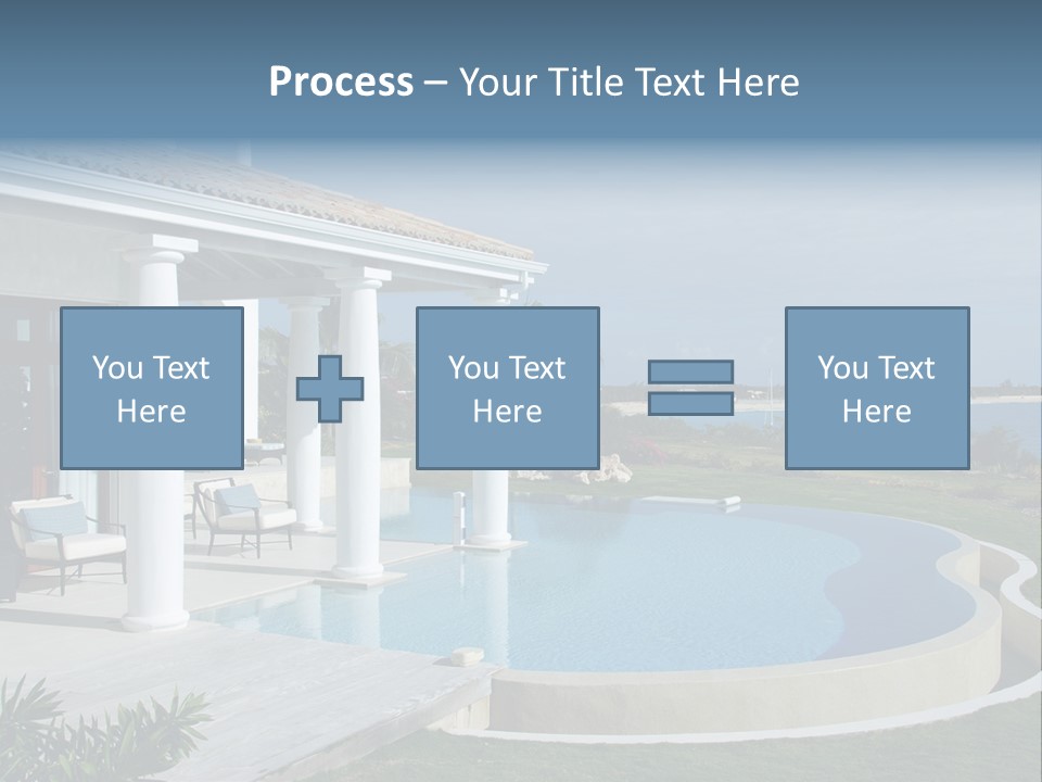 French Luxury Water PowerPoint Template