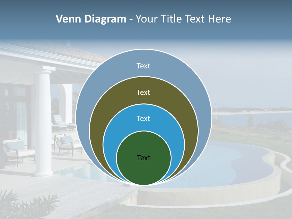 French Luxury Water PowerPoint Template