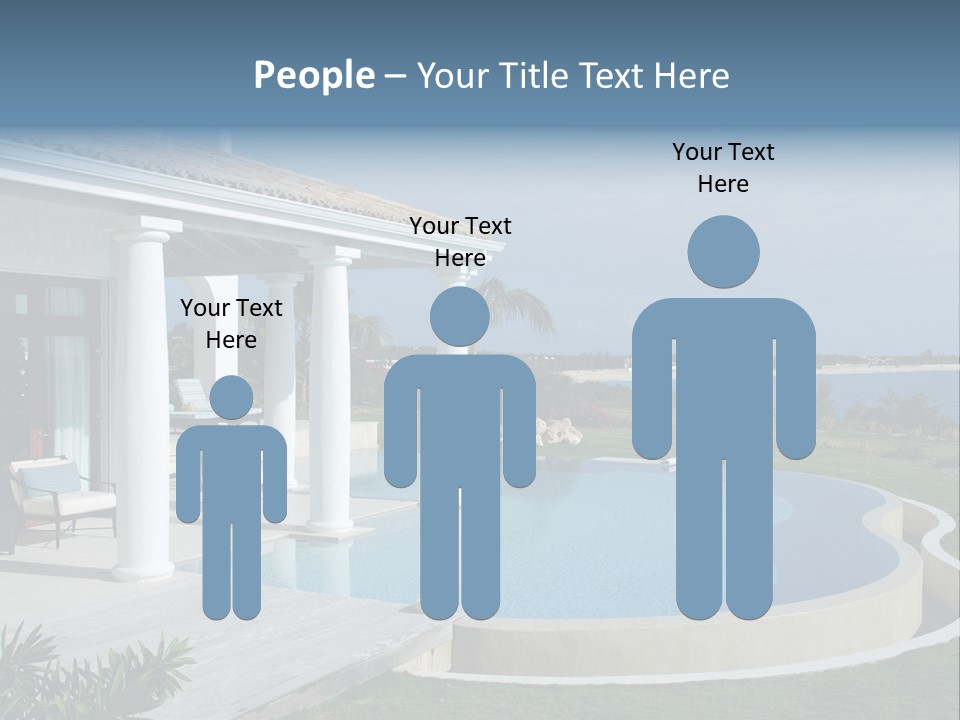 French Luxury Water PowerPoint Template