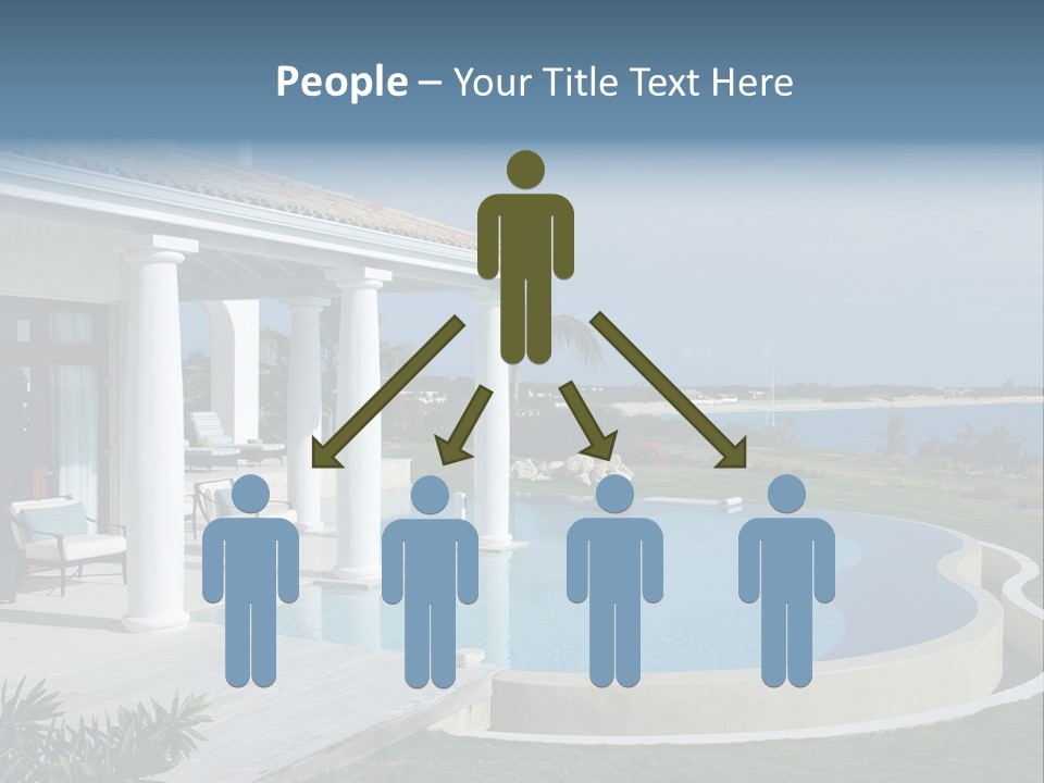 French Luxury Water PowerPoint Template