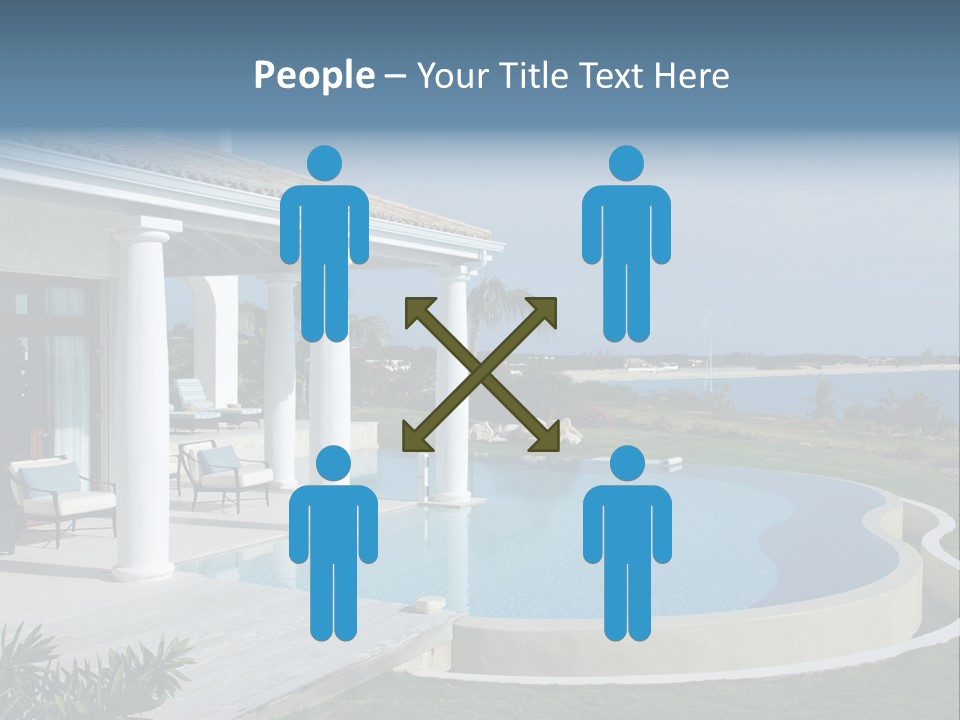 French Luxury Water PowerPoint Template