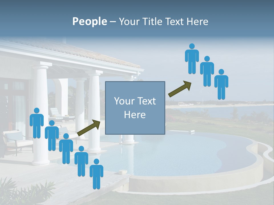 French Luxury Water PowerPoint Template