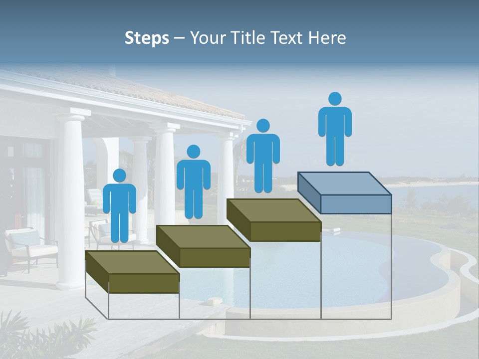 French Luxury Water PowerPoint Template