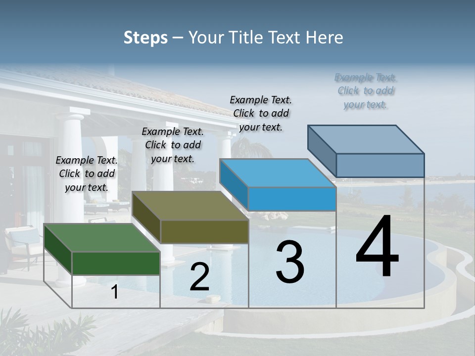 French Luxury Water PowerPoint Template