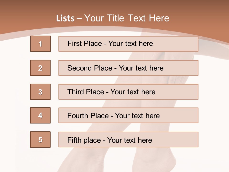 Back Scrub Good PowerPoint Template