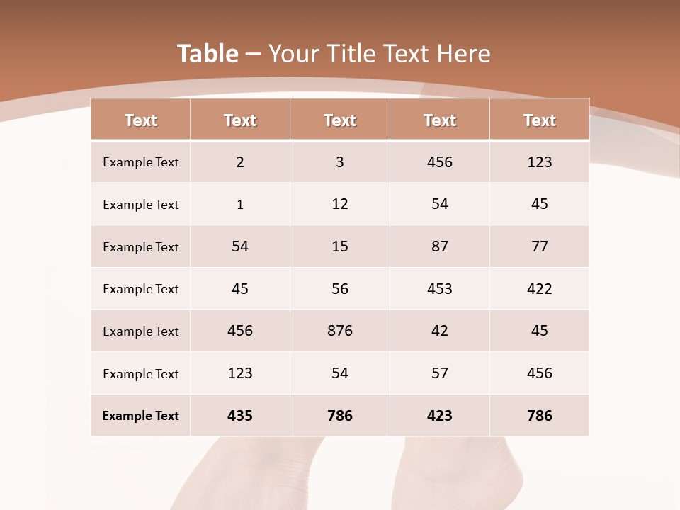 Back Scrub Good PowerPoint Template
