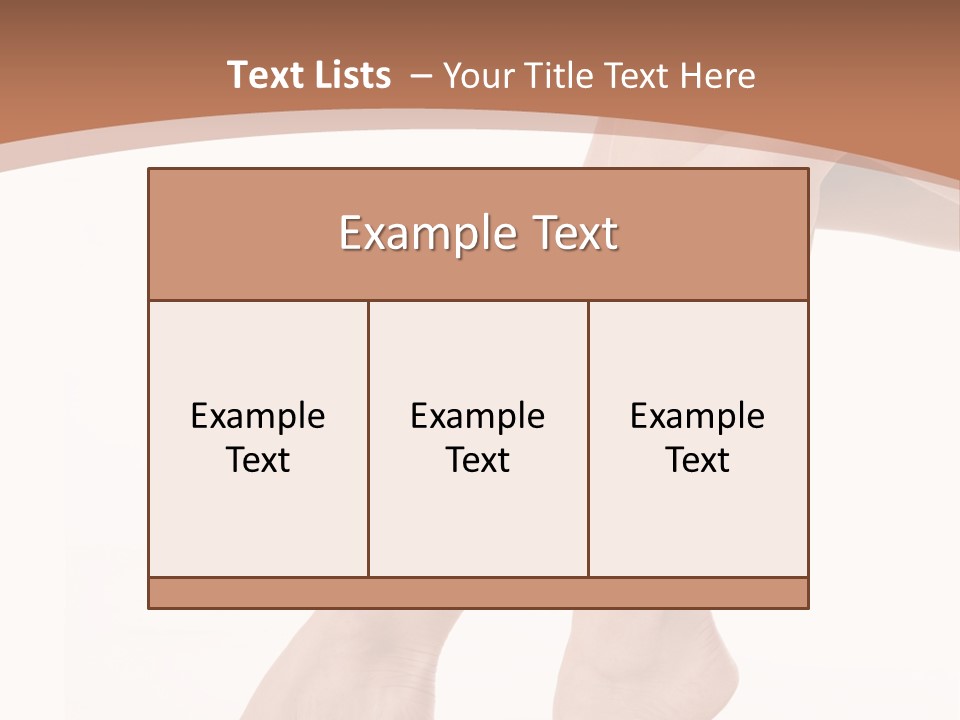 Back Scrub Good PowerPoint Template