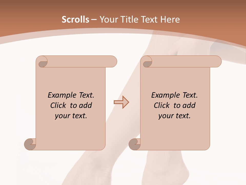 Back Scrub Good PowerPoint Template