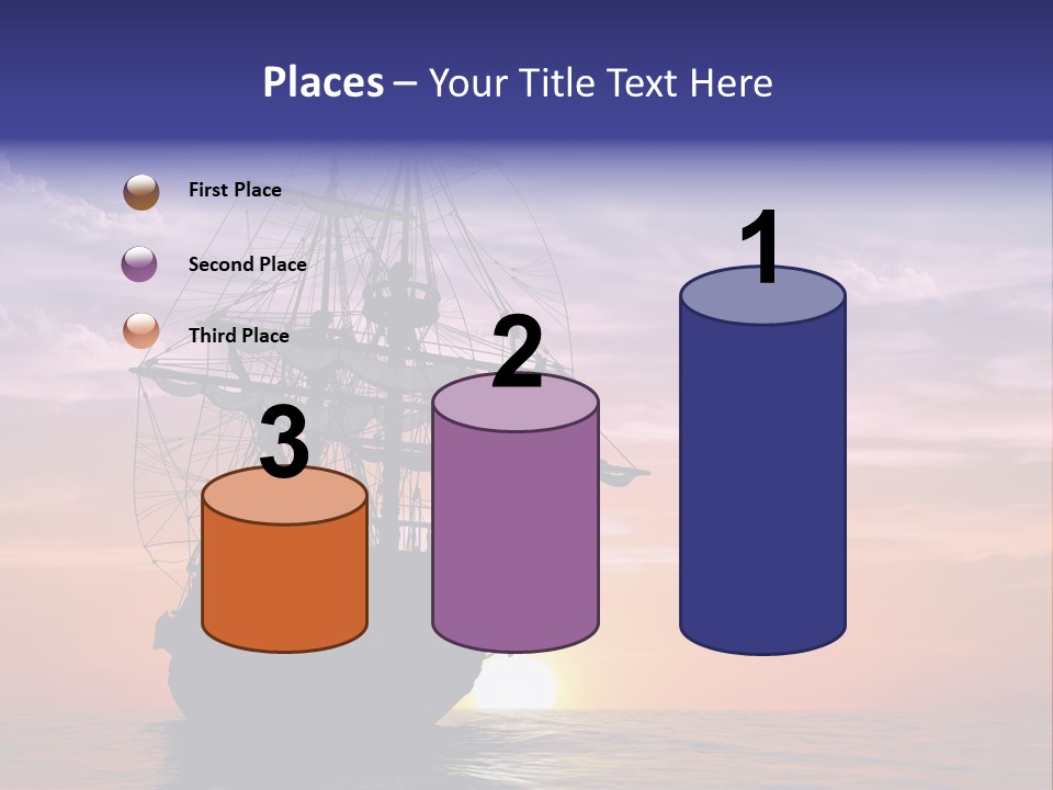 Pirates Voyage Wave PowerPoint Template