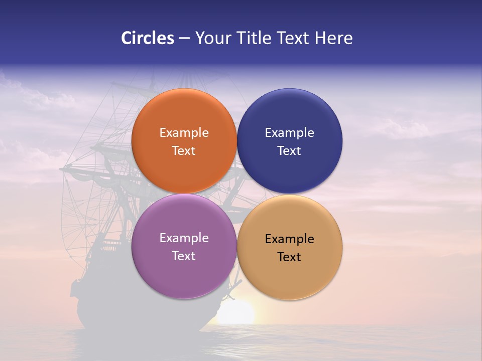 Pirates Voyage Wave PowerPoint Template