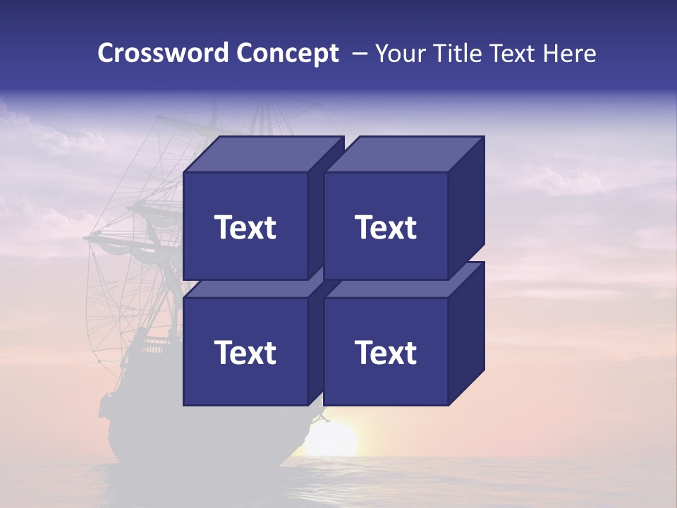 Pirates Voyage Wave PowerPoint Template