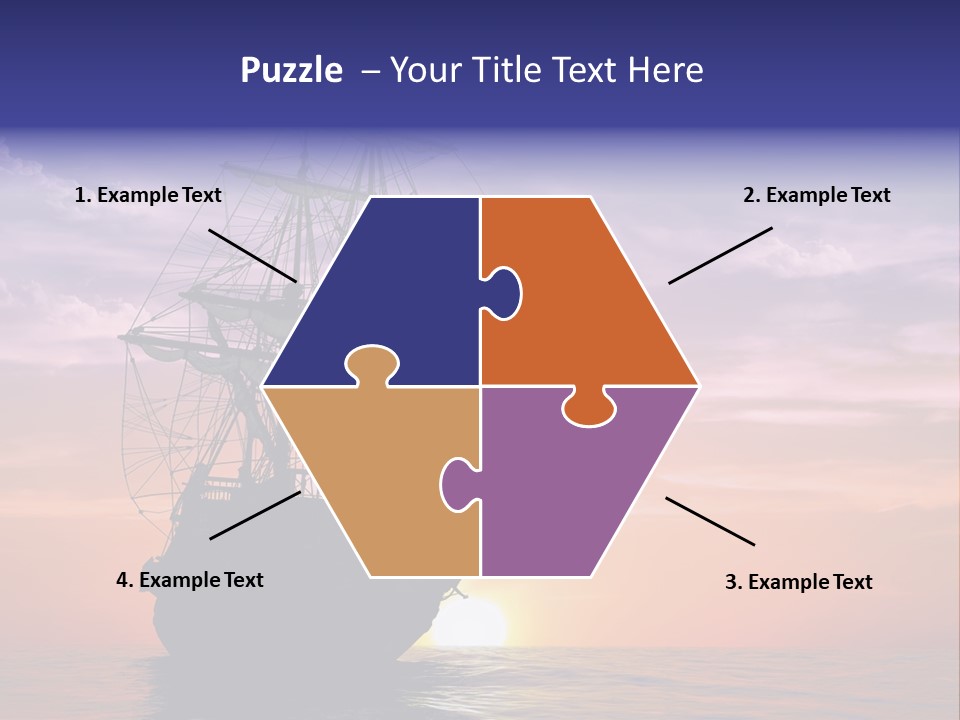 Pirates Voyage Wave PowerPoint Template