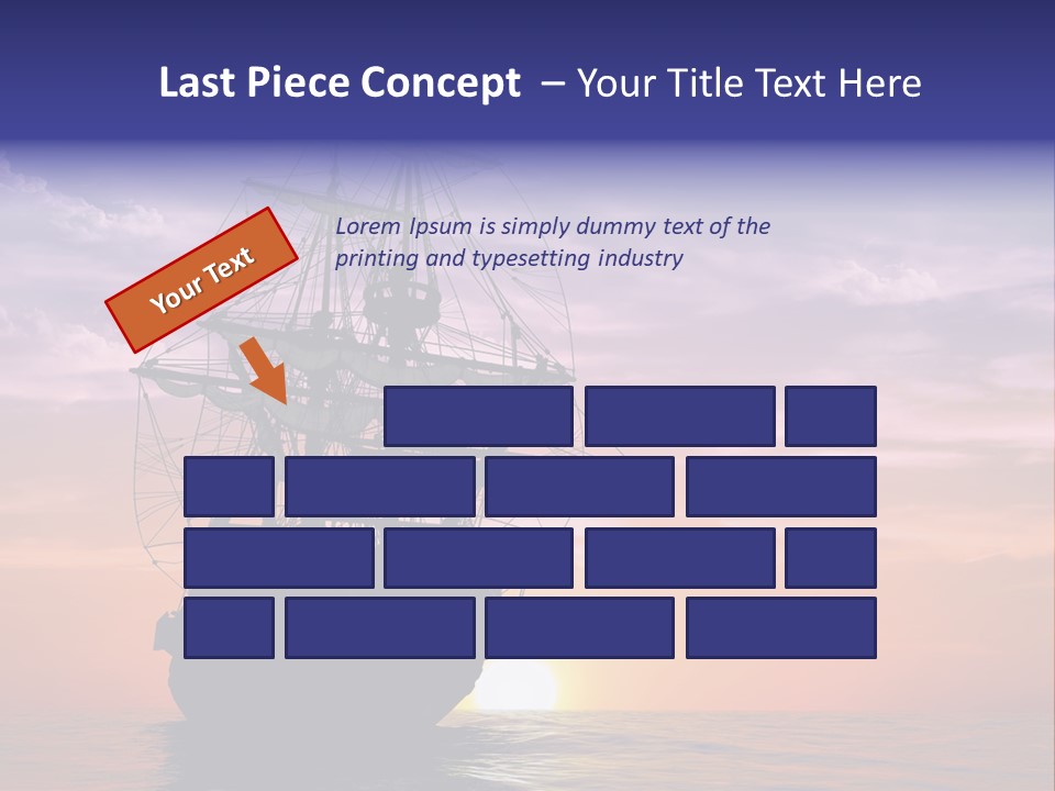 Pirates Voyage Wave PowerPoint Template