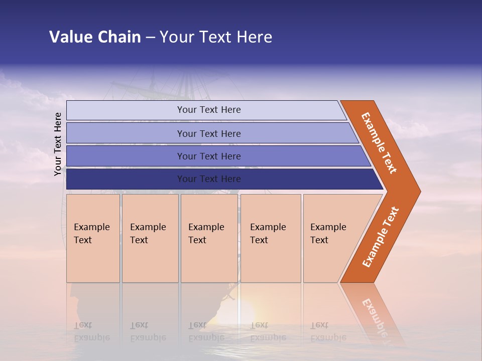 Pirates Voyage Wave PowerPoint Template