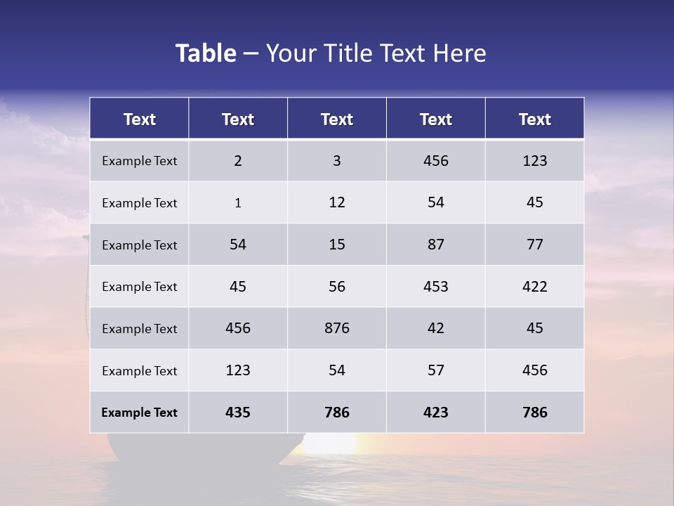 Pirates Voyage Wave PowerPoint Template