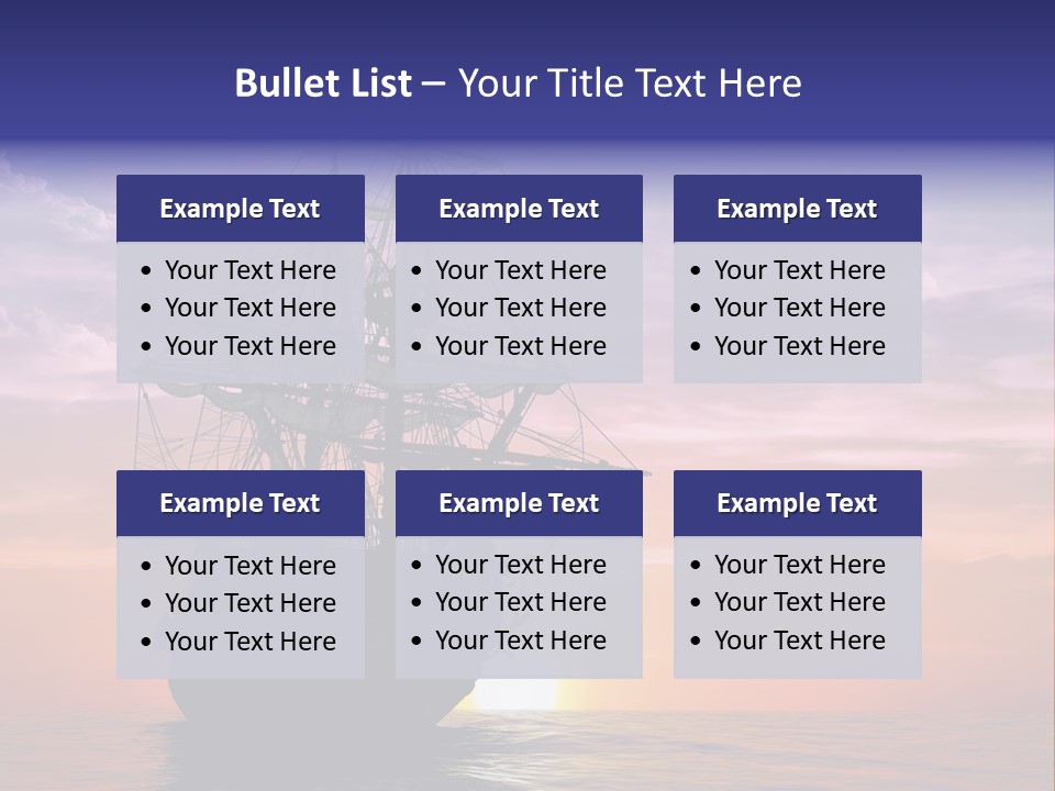 Pirates Voyage Wave PowerPoint Template