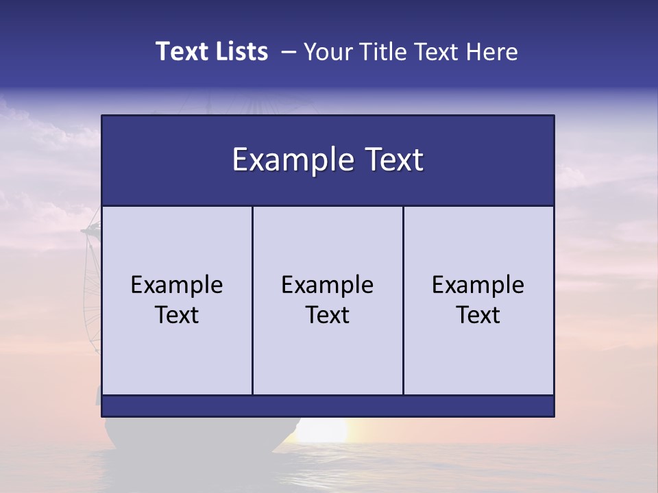 Pirates Voyage Wave PowerPoint Template