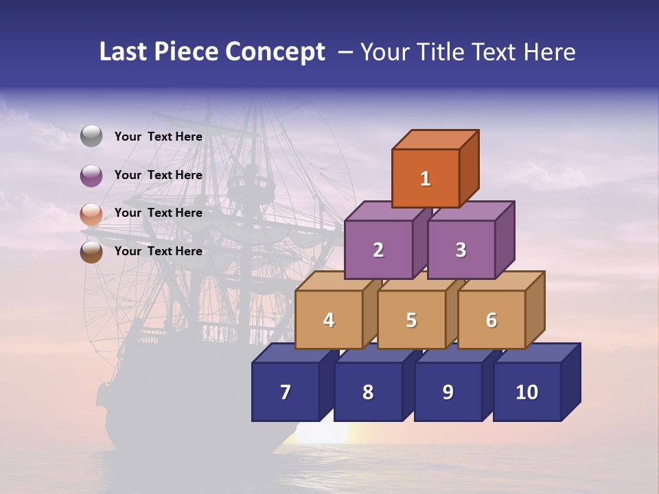 Pirates Voyage Wave PowerPoint Template