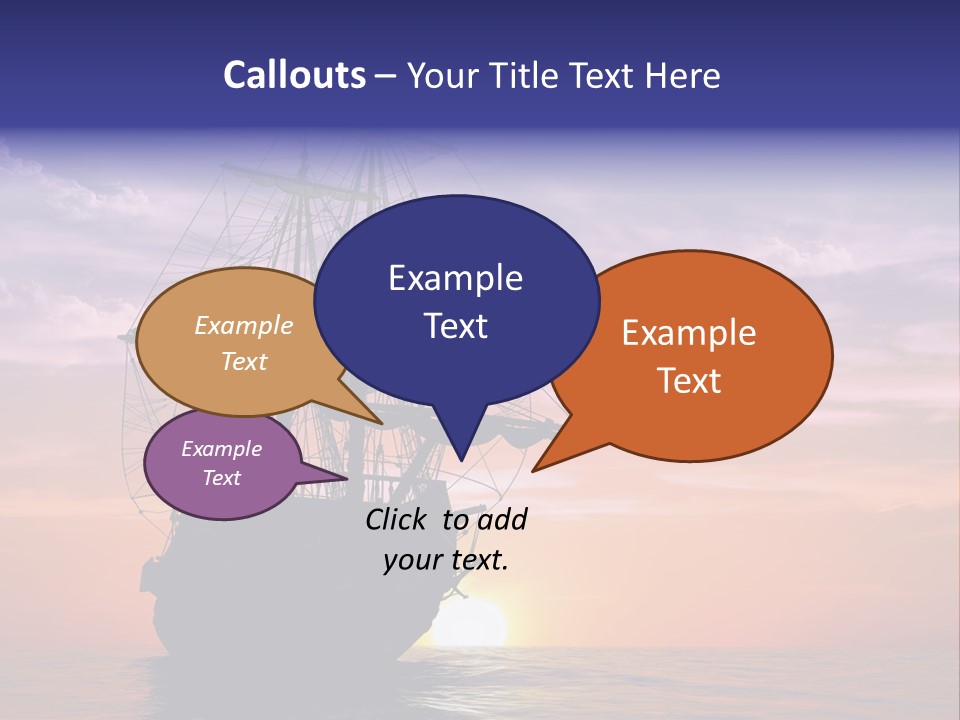 Pirates Voyage Wave PowerPoint Template