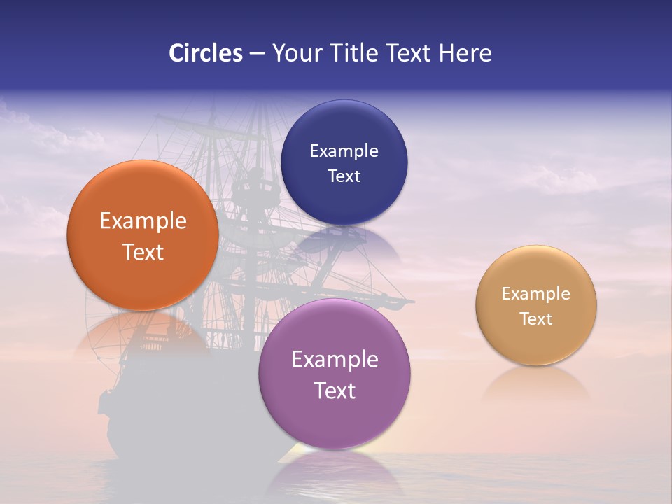 Pirates Voyage Wave PowerPoint Template