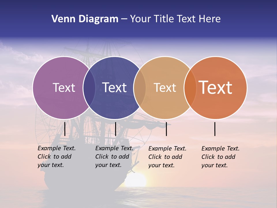 Pirates Voyage Wave PowerPoint Template