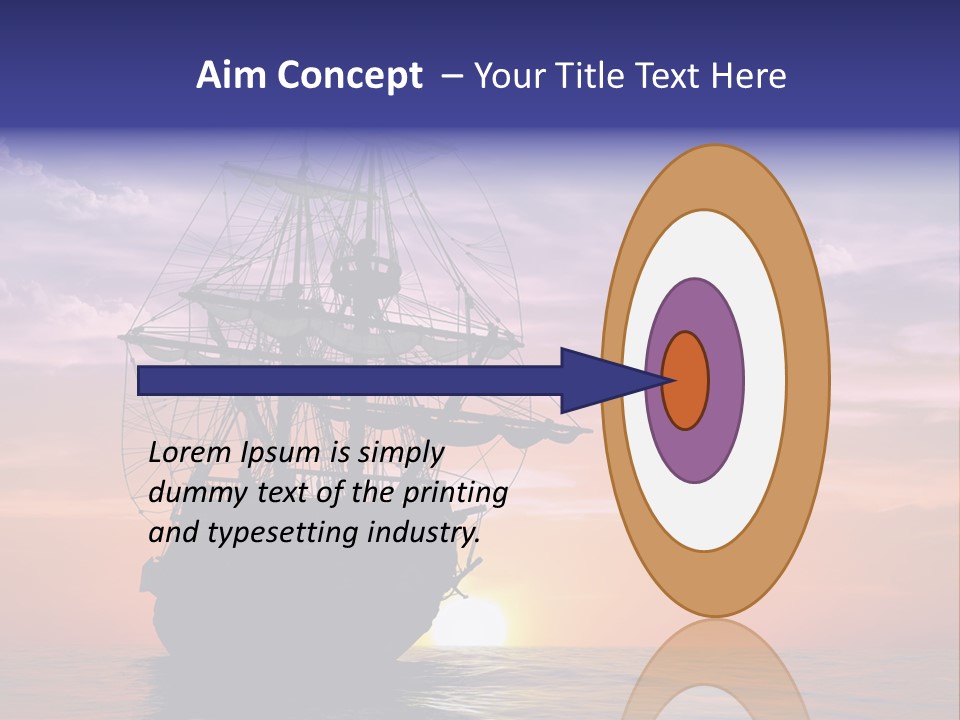 Pirates Voyage Wave PowerPoint Template