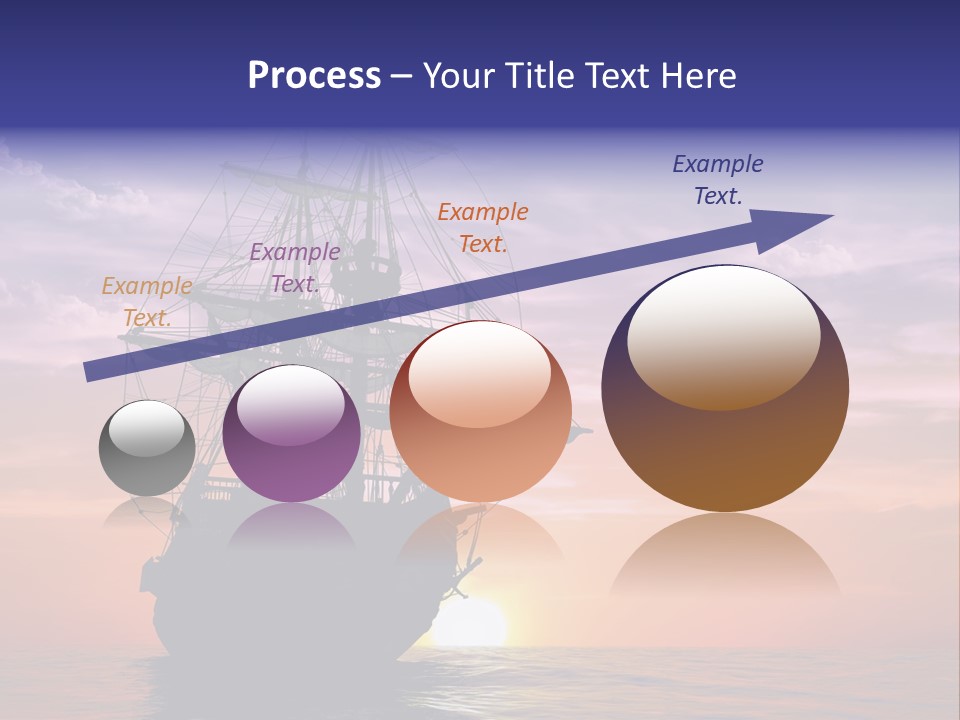 Pirates Voyage Wave PowerPoint Template