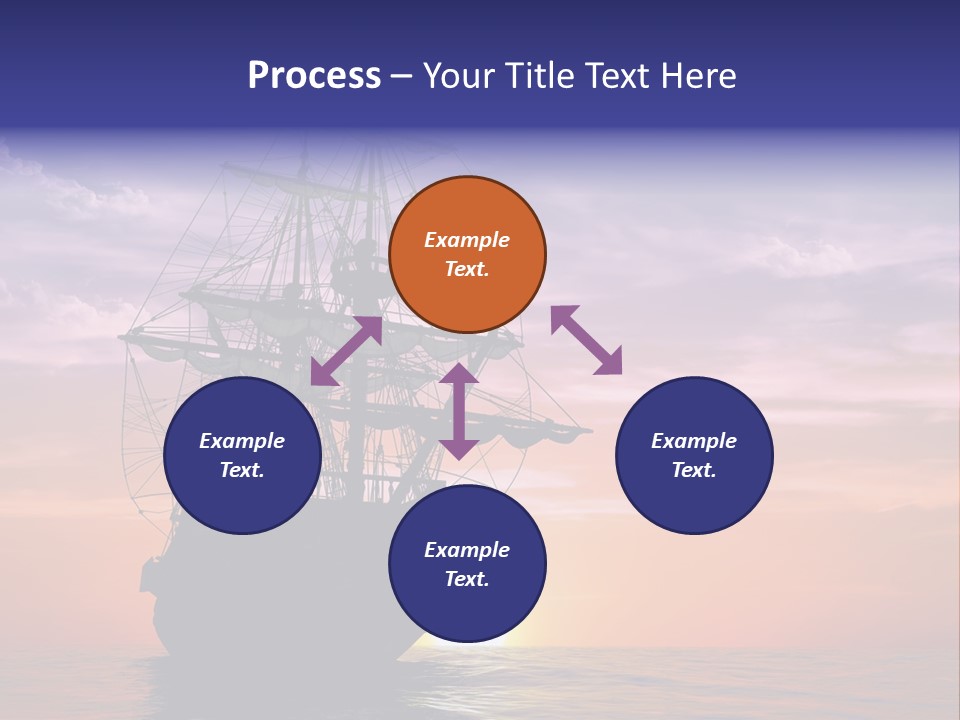 Pirates Voyage Wave PowerPoint Template