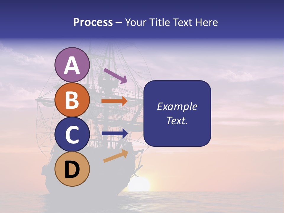 Pirates Voyage Wave PowerPoint Template