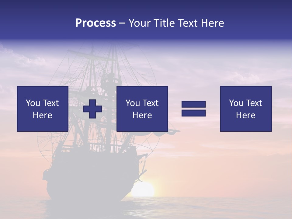 Pirates Voyage Wave PowerPoint Template