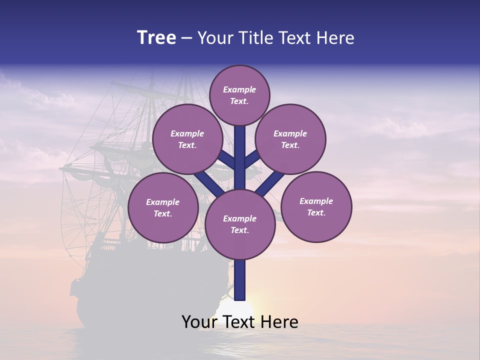 Pirates Voyage Wave PowerPoint Template