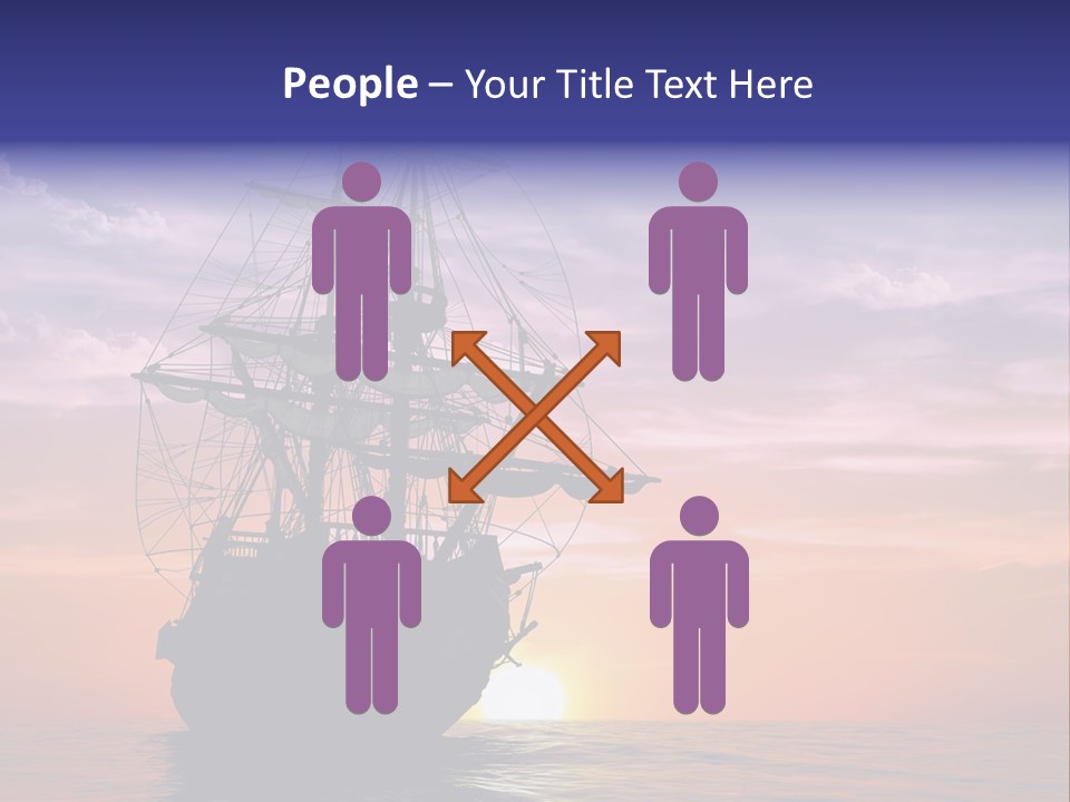 Pirates Voyage Wave PowerPoint Template