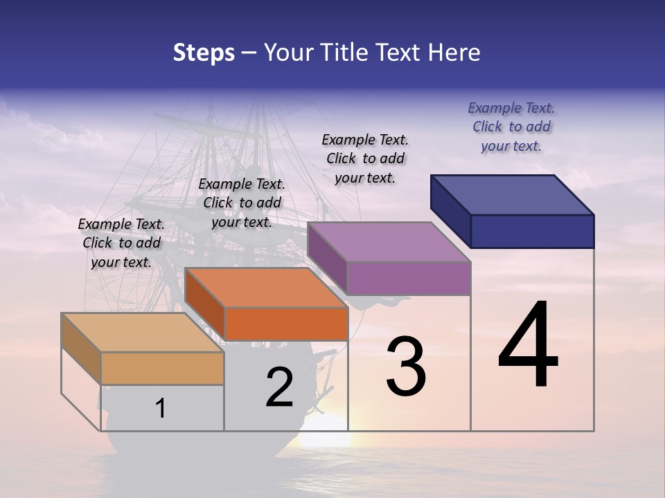 Pirates Voyage Wave PowerPoint Template