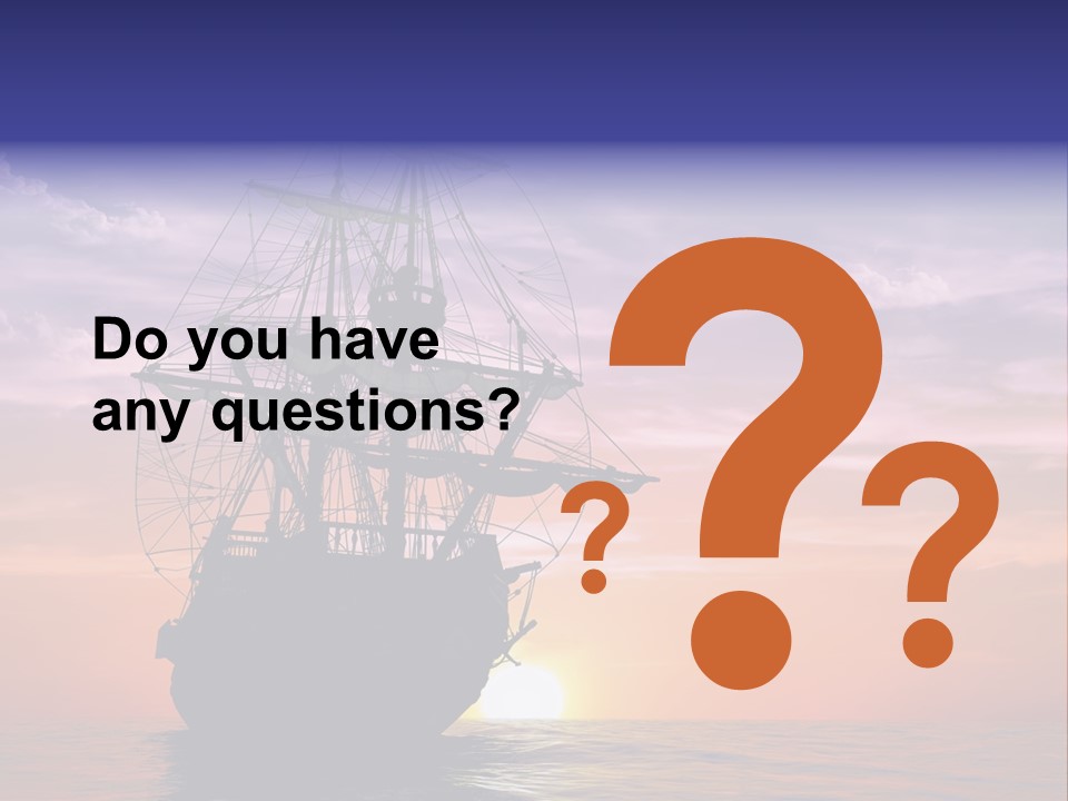 Pirates Voyage Wave PowerPoint Template