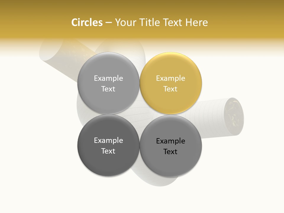 Quit Nicotine Habit PowerPoint Template