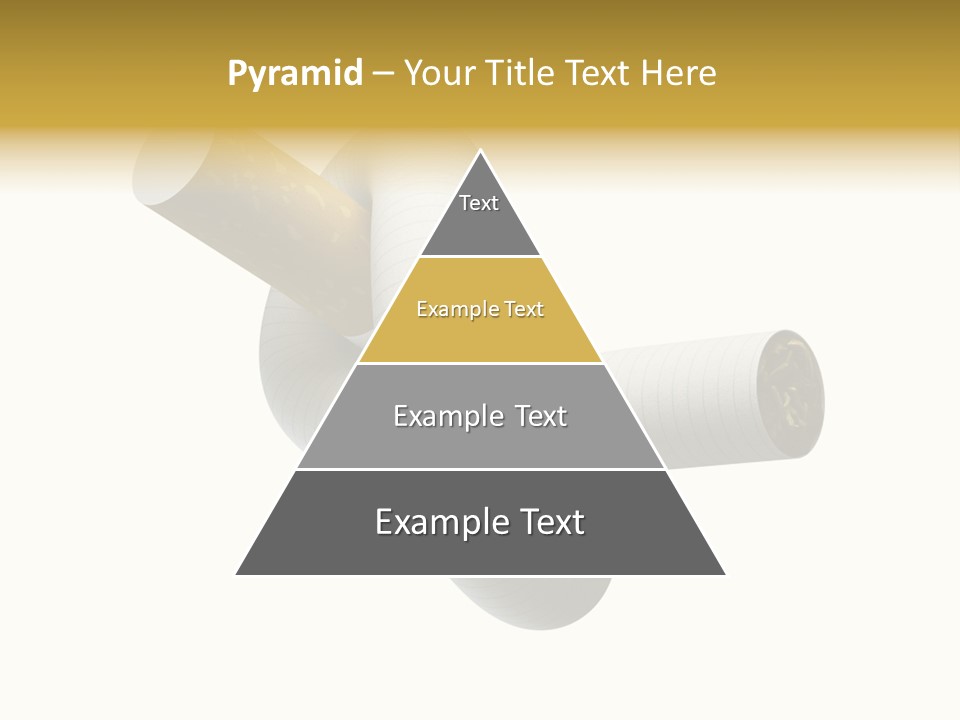Quit Nicotine Habit PowerPoint Template