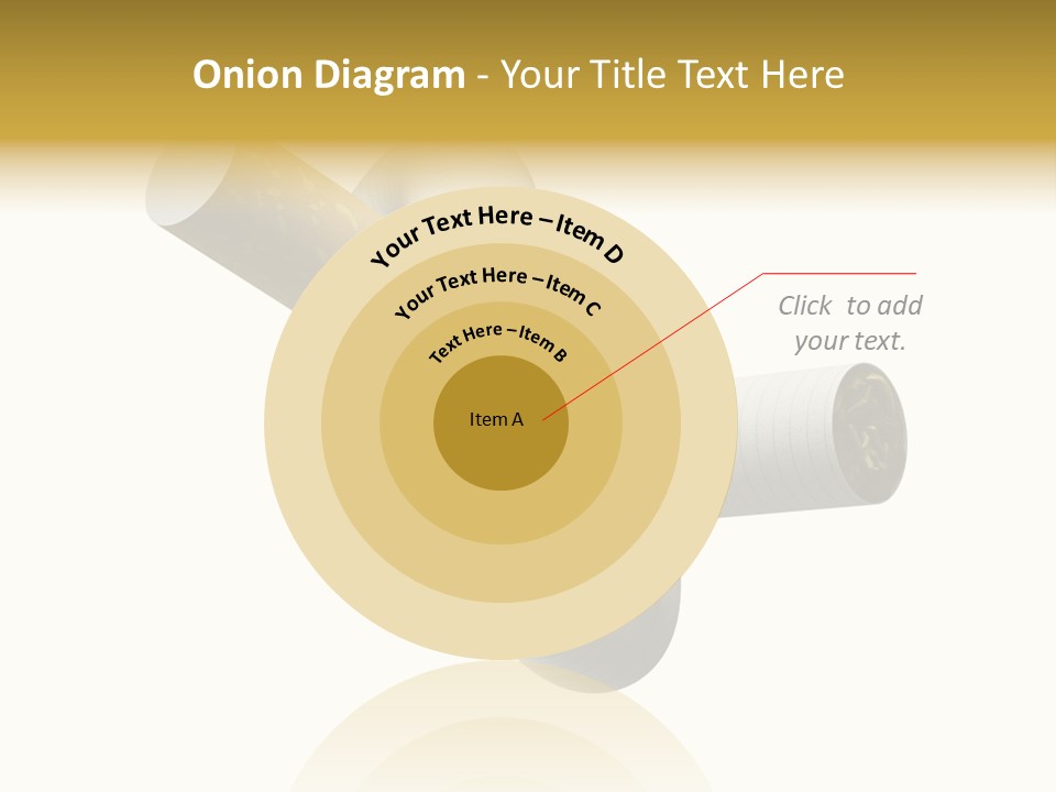 Quit Nicotine Habit PowerPoint Template