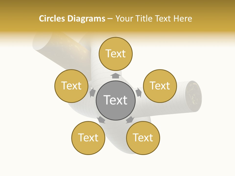 Quit Nicotine Habit PowerPoint Template