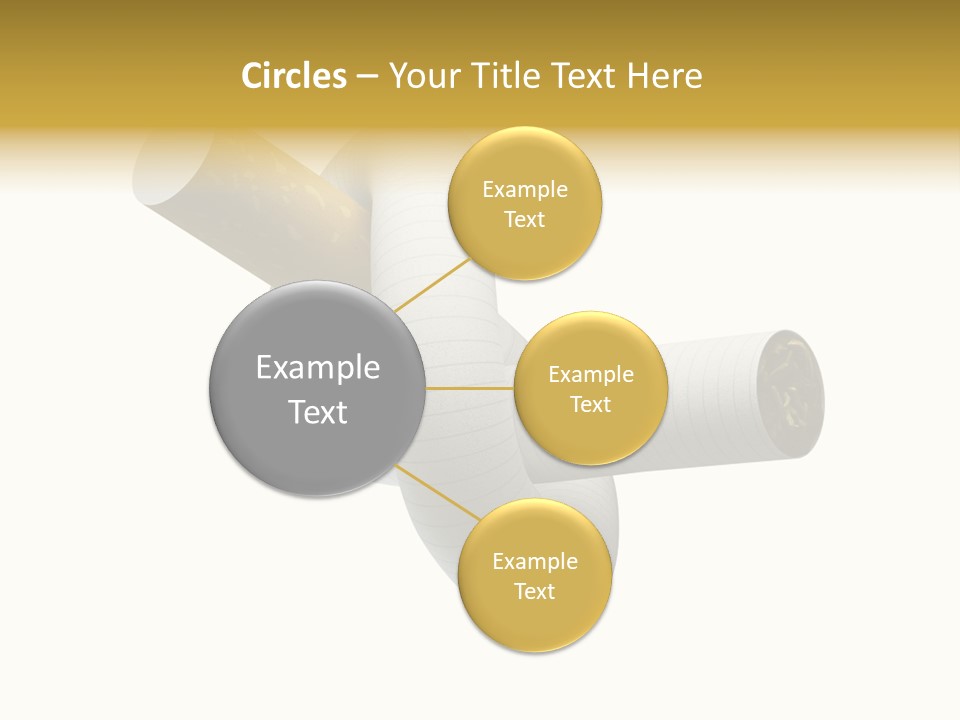 Quit Nicotine Habit PowerPoint Template