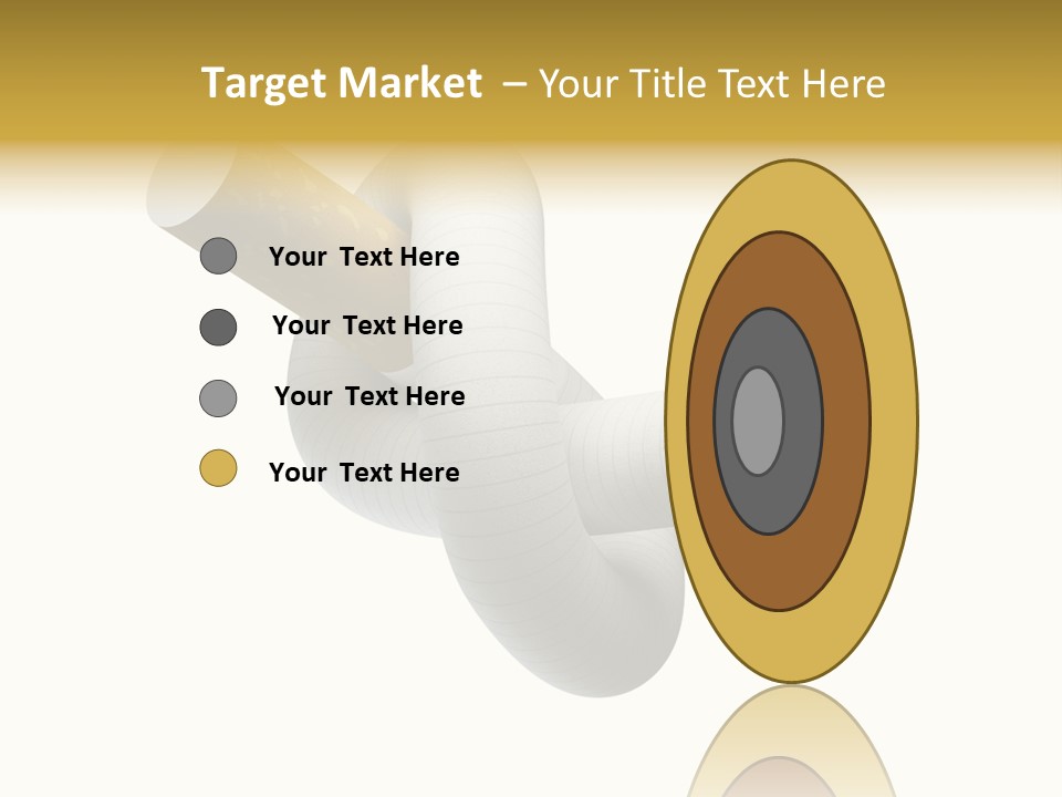 Quit Nicotine Habit PowerPoint Template