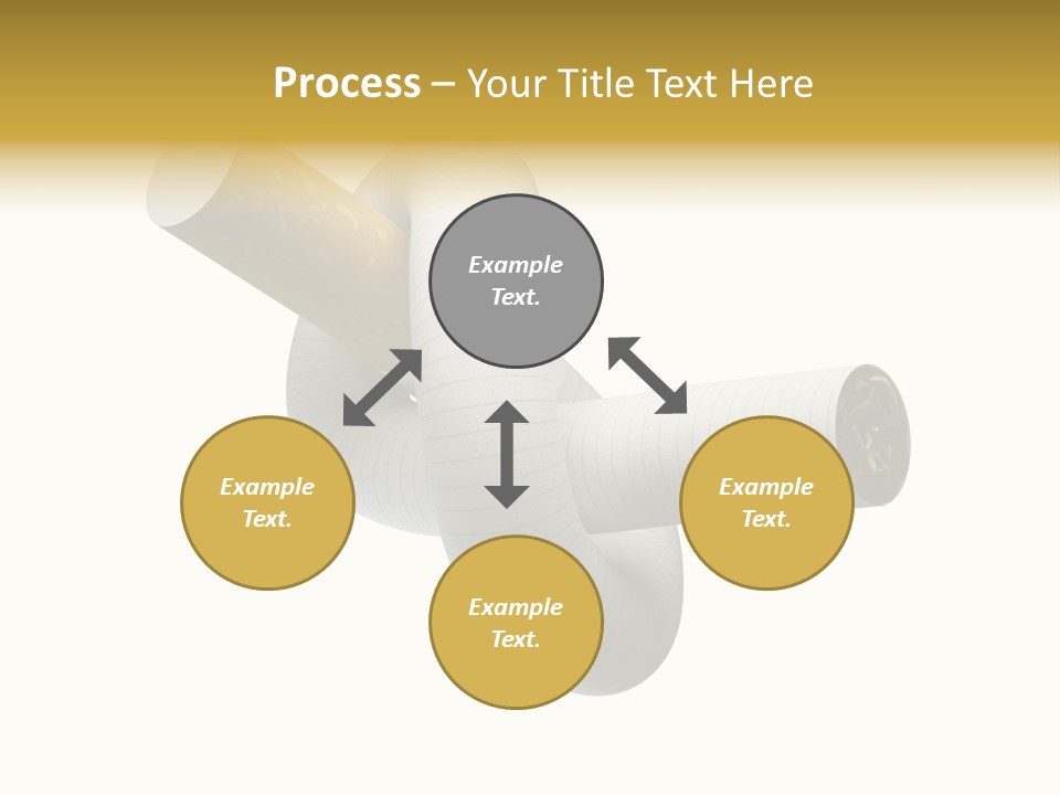 Quit Nicotine Habit PowerPoint Template