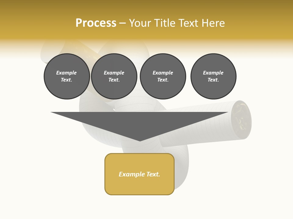 Quit Nicotine Habit PowerPoint Template