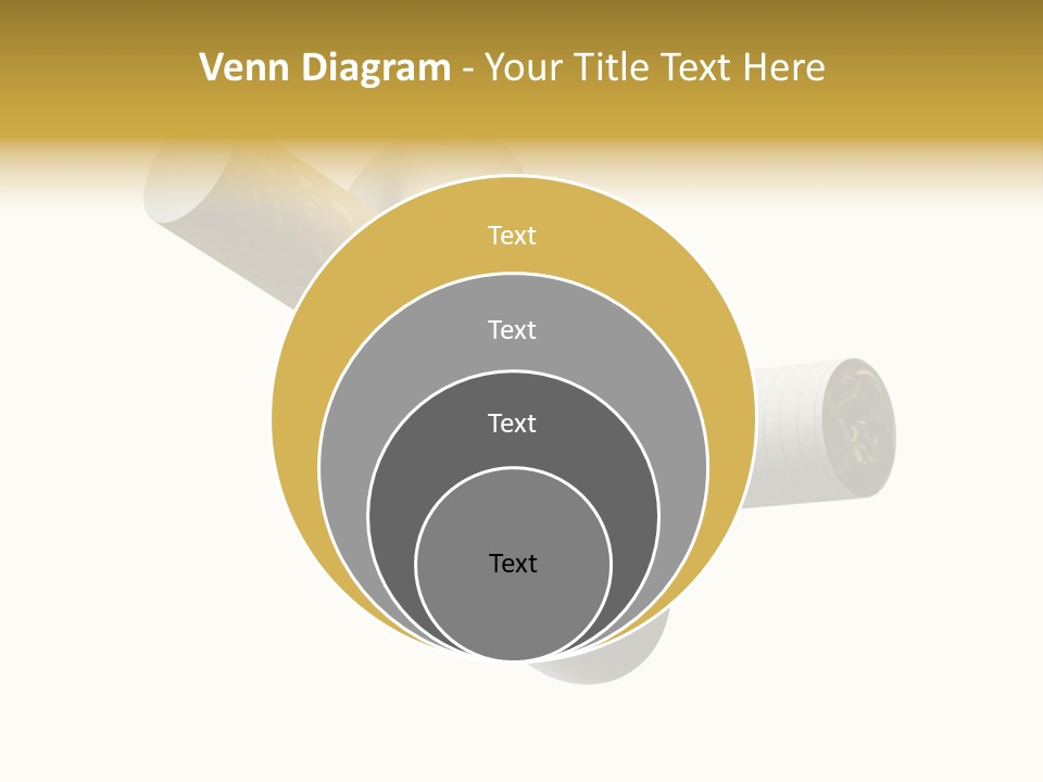 Quit Nicotine Habit PowerPoint Template