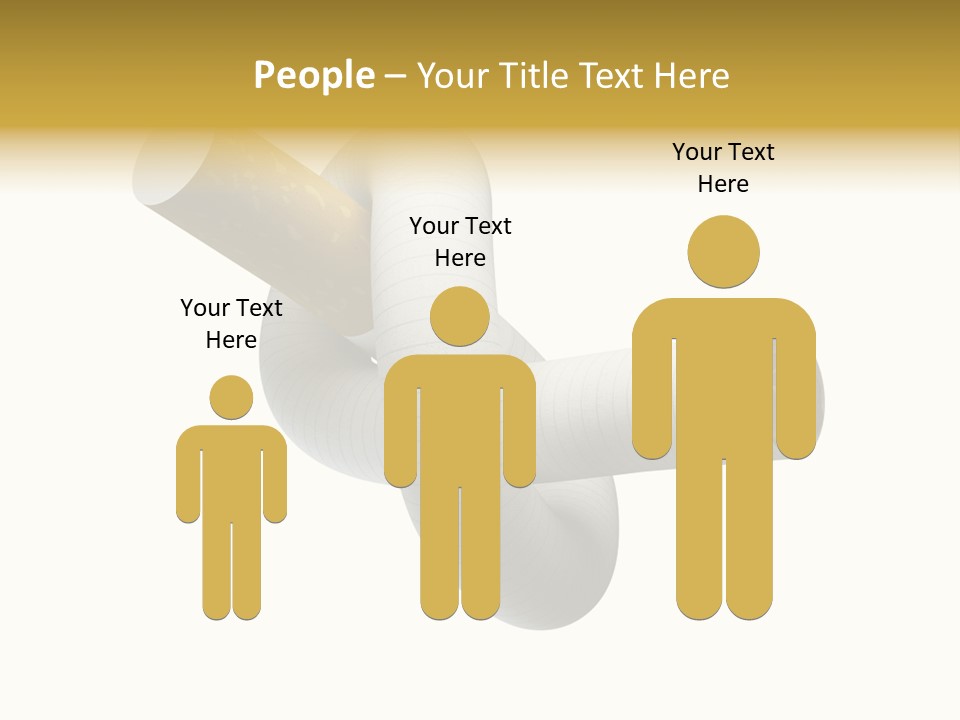 Quit Nicotine Habit PowerPoint Template