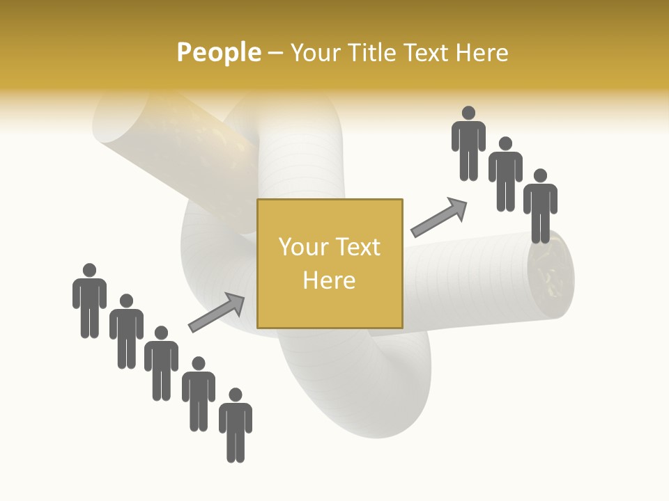 Quit Nicotine Habit PowerPoint Template