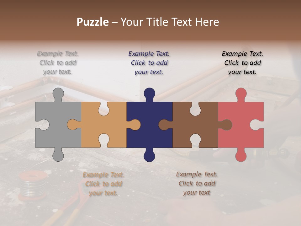 A Person Is Painting A Wall With A Paint Roller PowerPoint Template