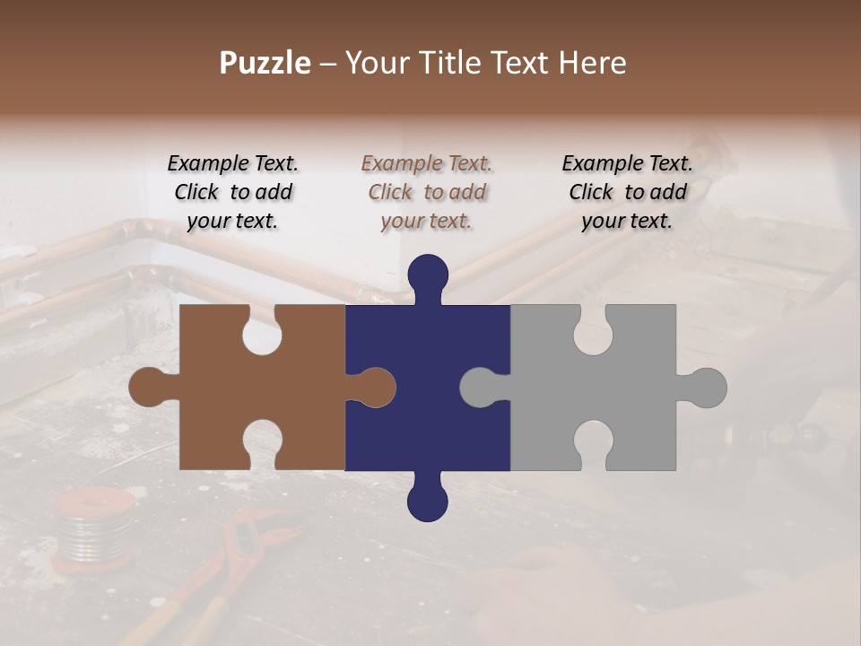 A Person Is Painting A Wall With A Paint Roller PowerPoint Template