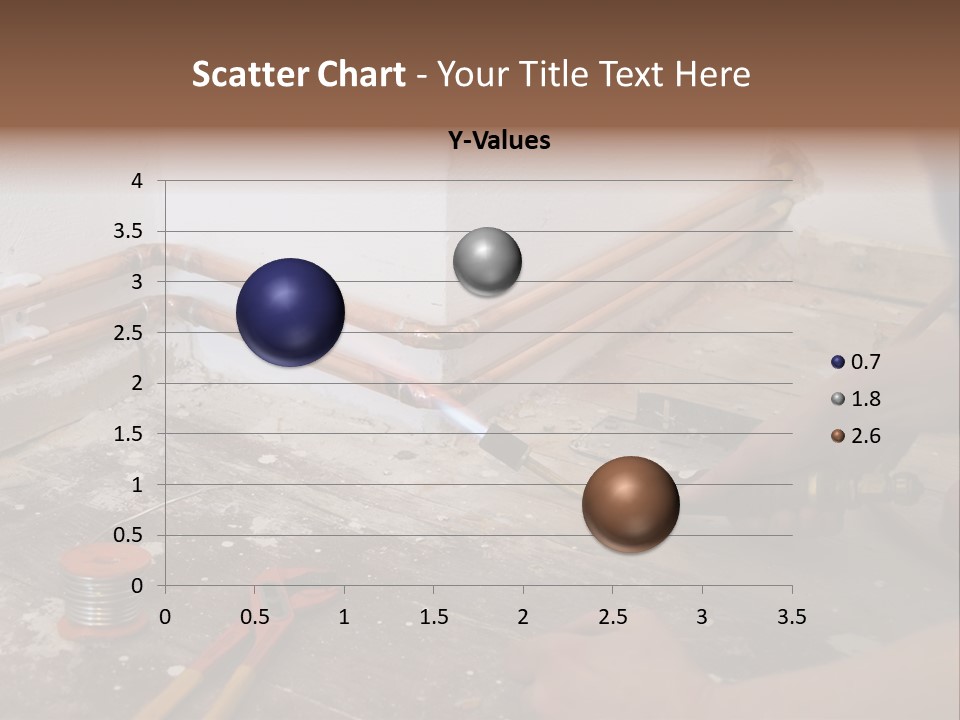 A Person Is Painting A Wall With A Paint Roller PowerPoint Template